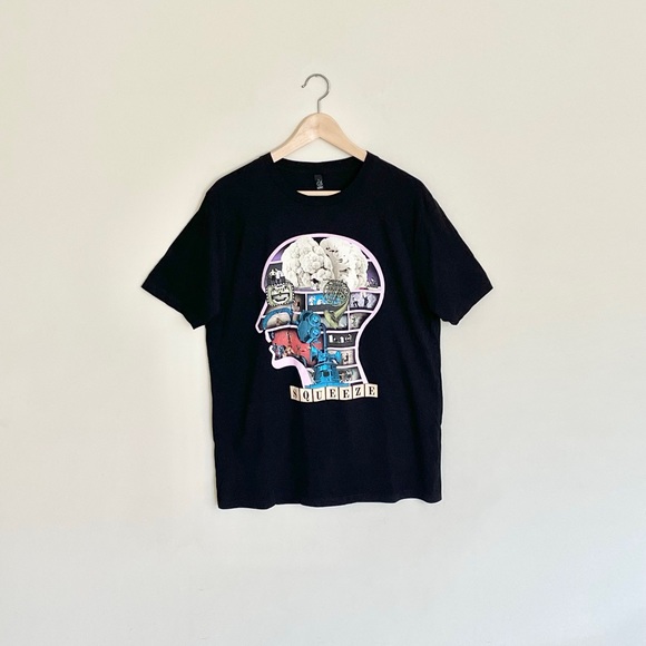 NEW Squeeze Join The Dots Tour 2017 Concert T Shirt Adult size Large - Picture 1 of 7